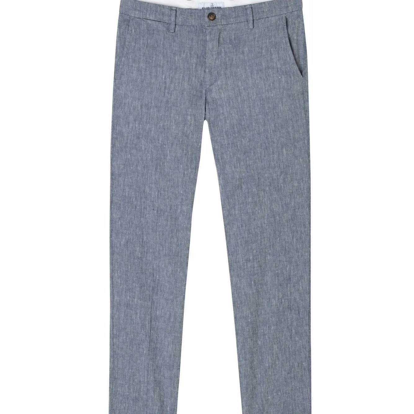 Gordon Linen Chino Pant: Navy