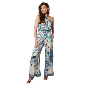 Halter Neck Wide Leg Jumpsuit For Women