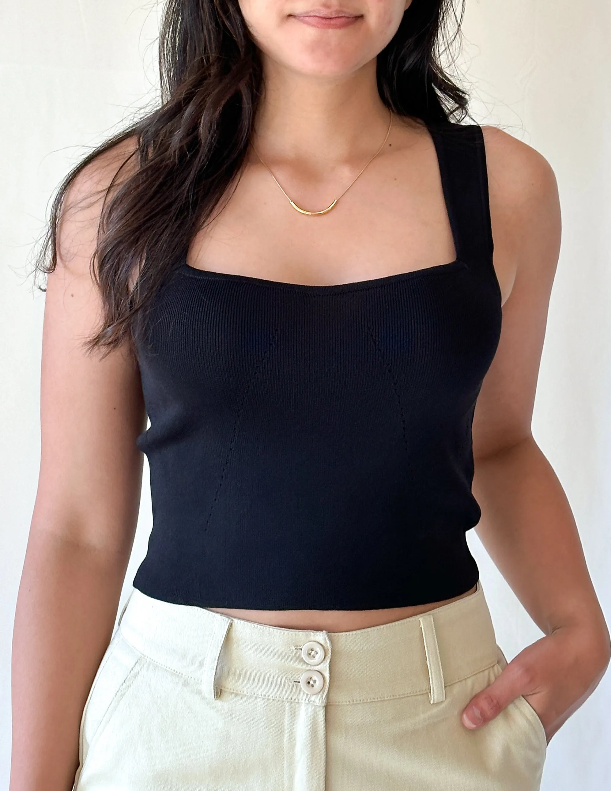 Heart Neckline Top
