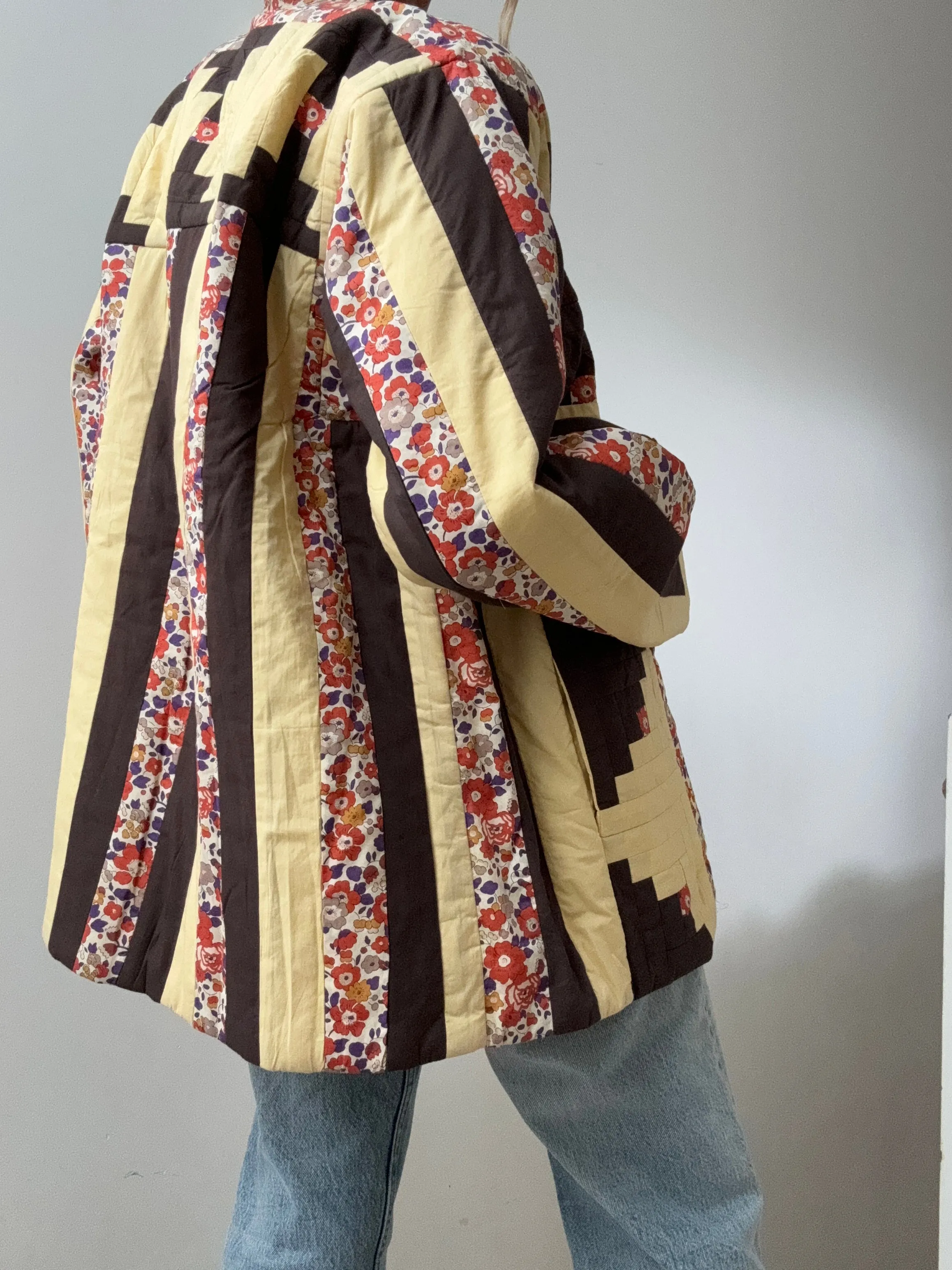 Holly Go Lightly Patchwork Jacket Flower