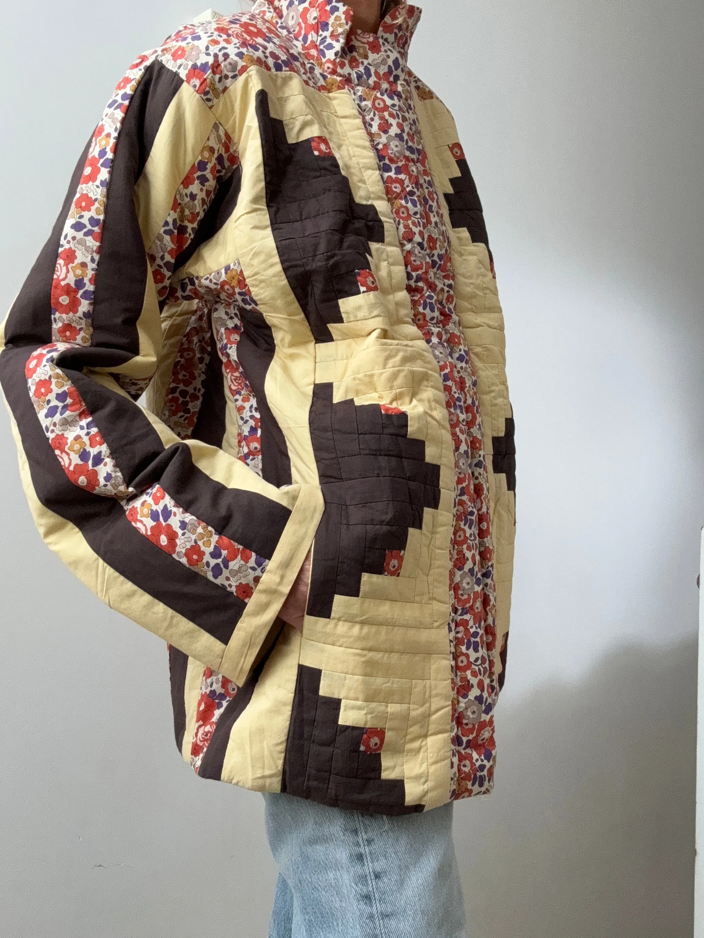 Holly Go Lightly Patchwork Jacket Flower
