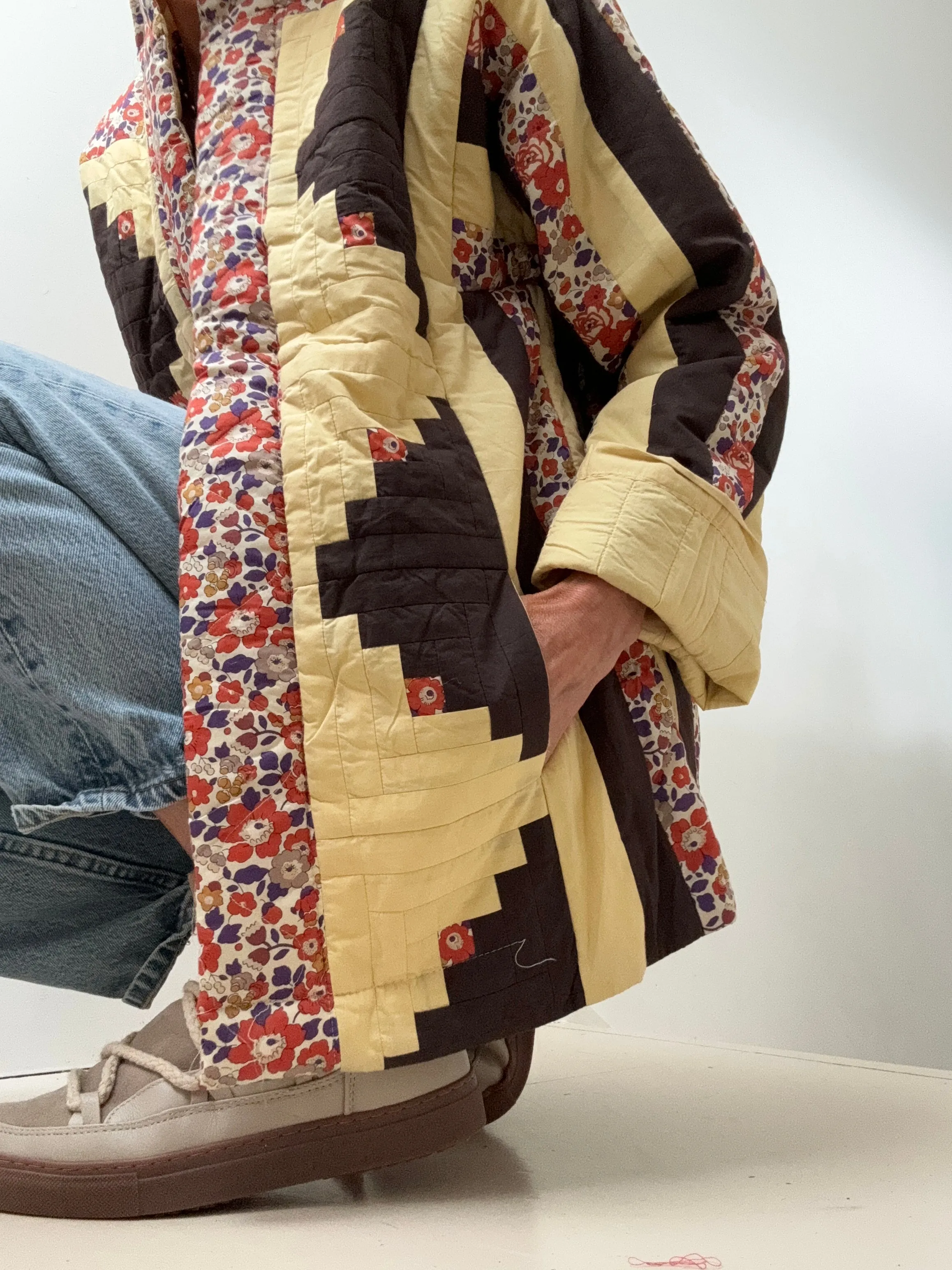 Holly Go Lightly Patchwork Jacket Flower