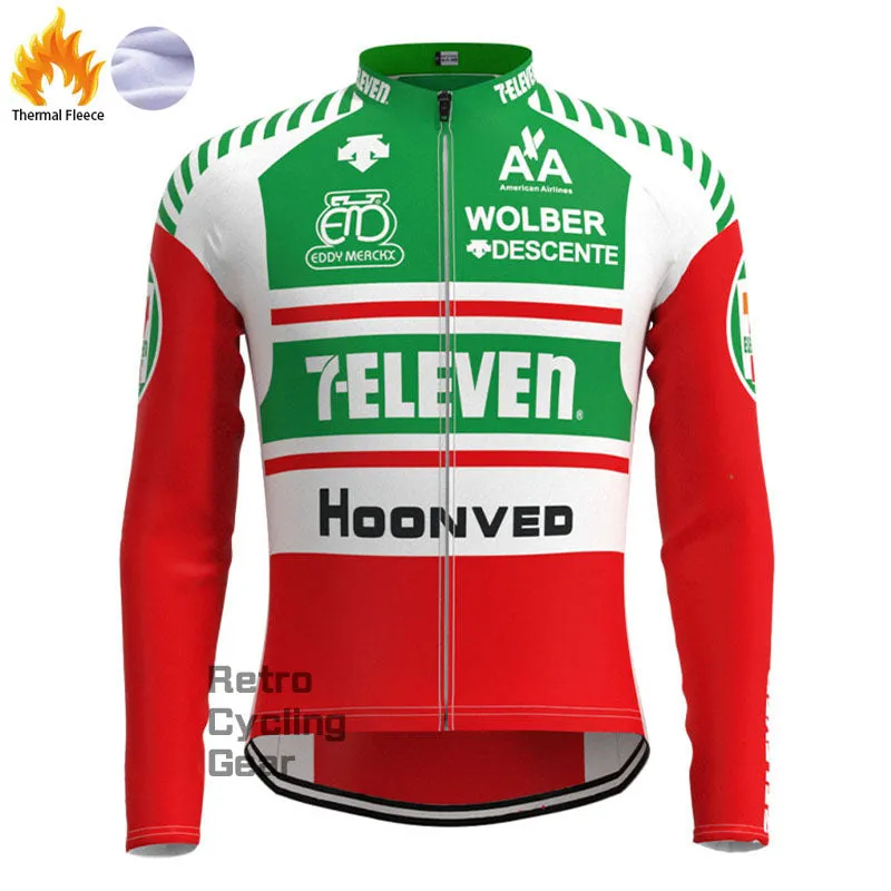 Hoonved Fleece Retro Long Sleeves Jerseys