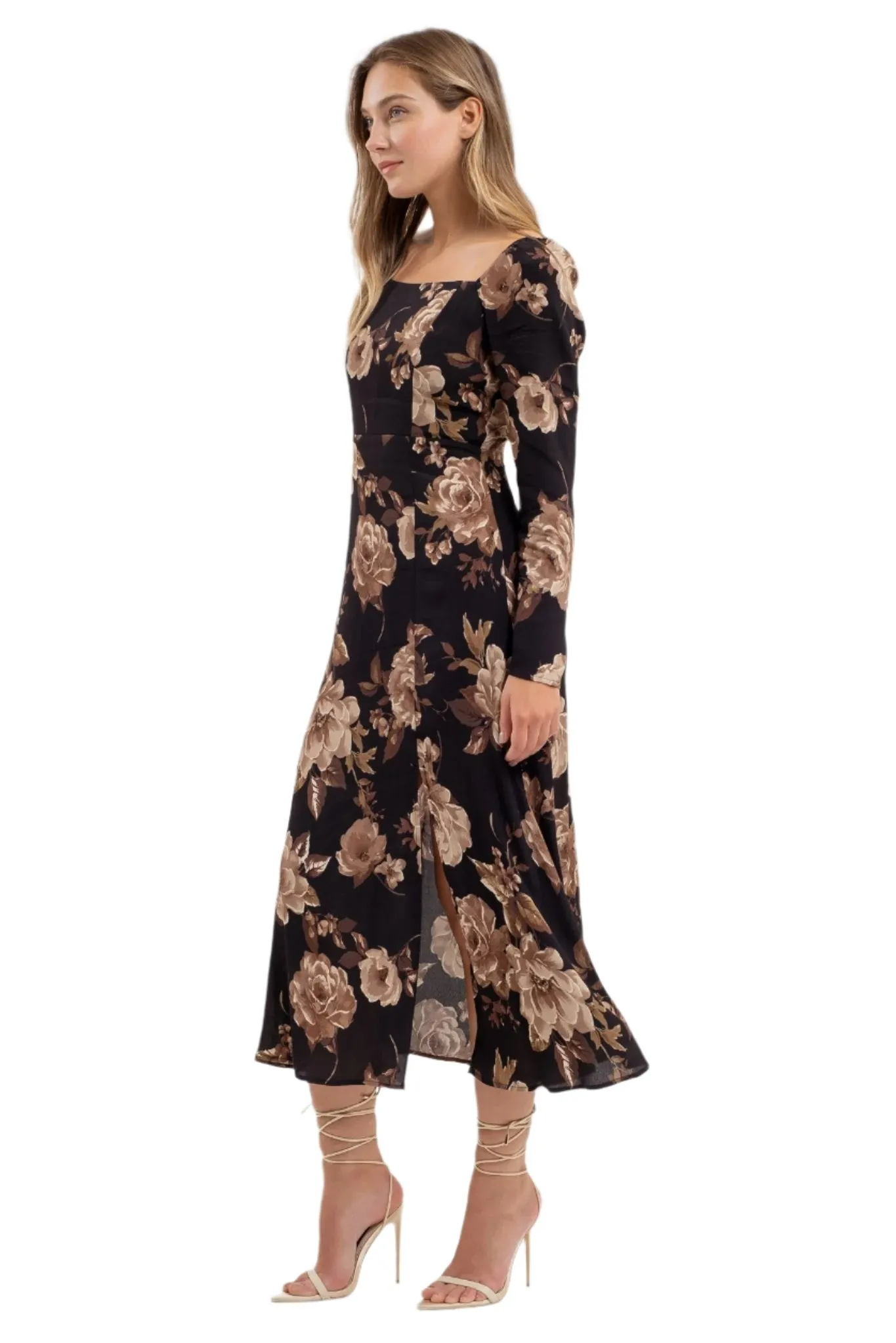 I Will Wait Midi Dress