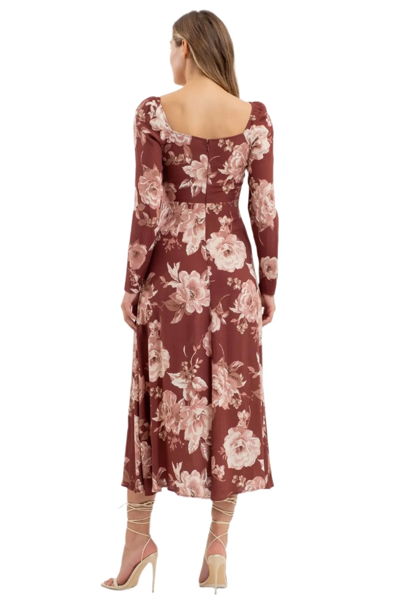 I Will Wait Midi Dress