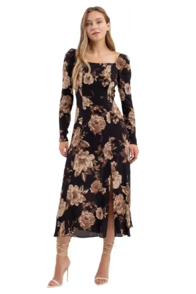 I Will Wait Midi Dress