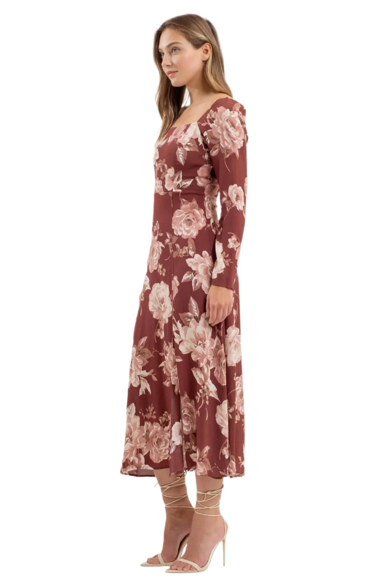 I Will Wait Midi Dress