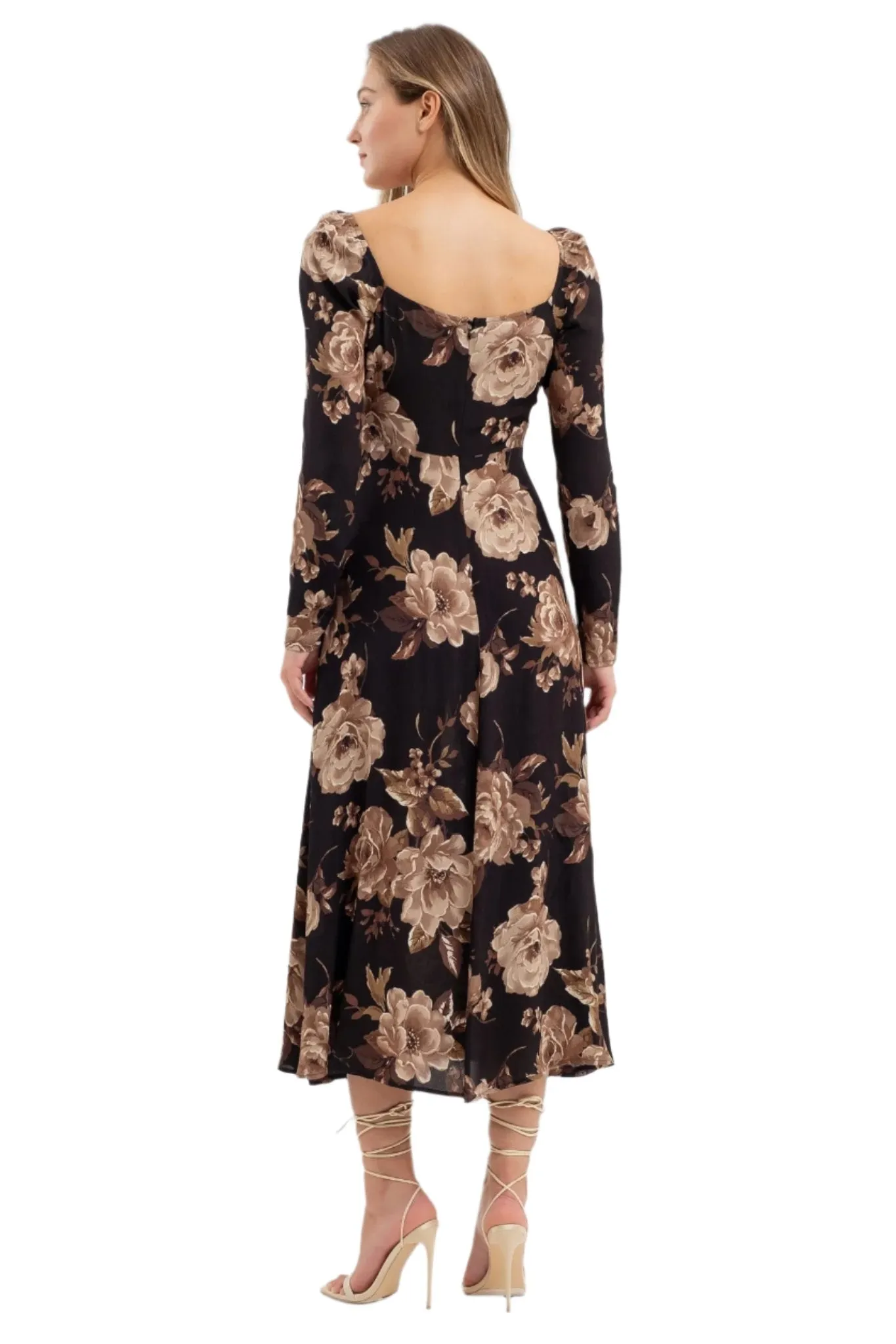 I Will Wait Midi Dress