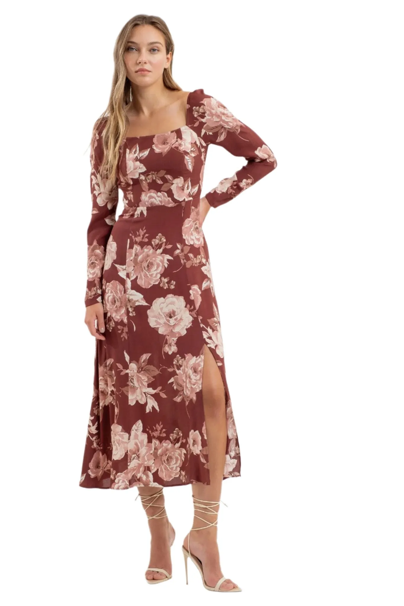 I Will Wait Midi Dress