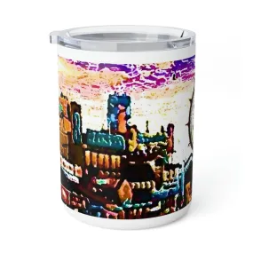 Insulated Coffee Mug, 10oz ...  "No.9 Fishermen's Grotto - Fishermen's Wharf, SF, California" ... Family Archives: 1970's ... Original Works ...
