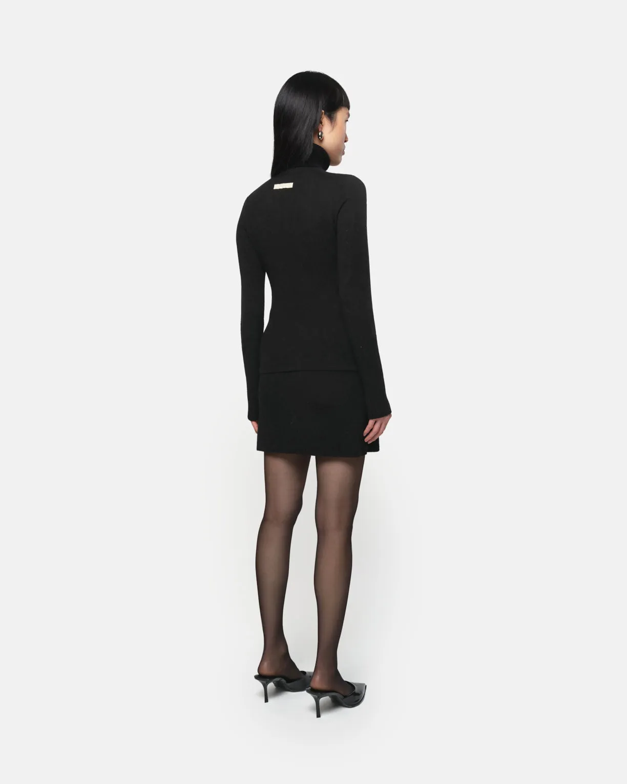 Irene Noir Turtleneck