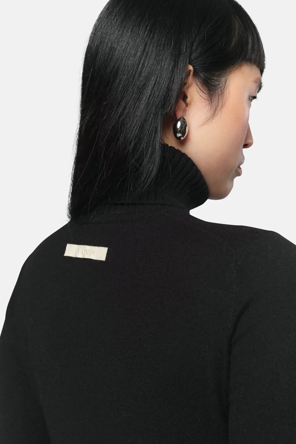Irene Noir Turtleneck