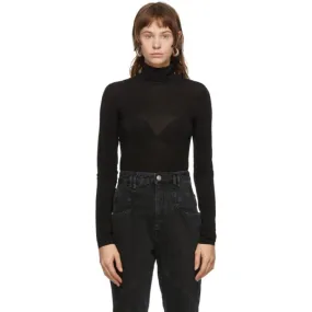 Isabel Marant Black Goyela Turtleneck