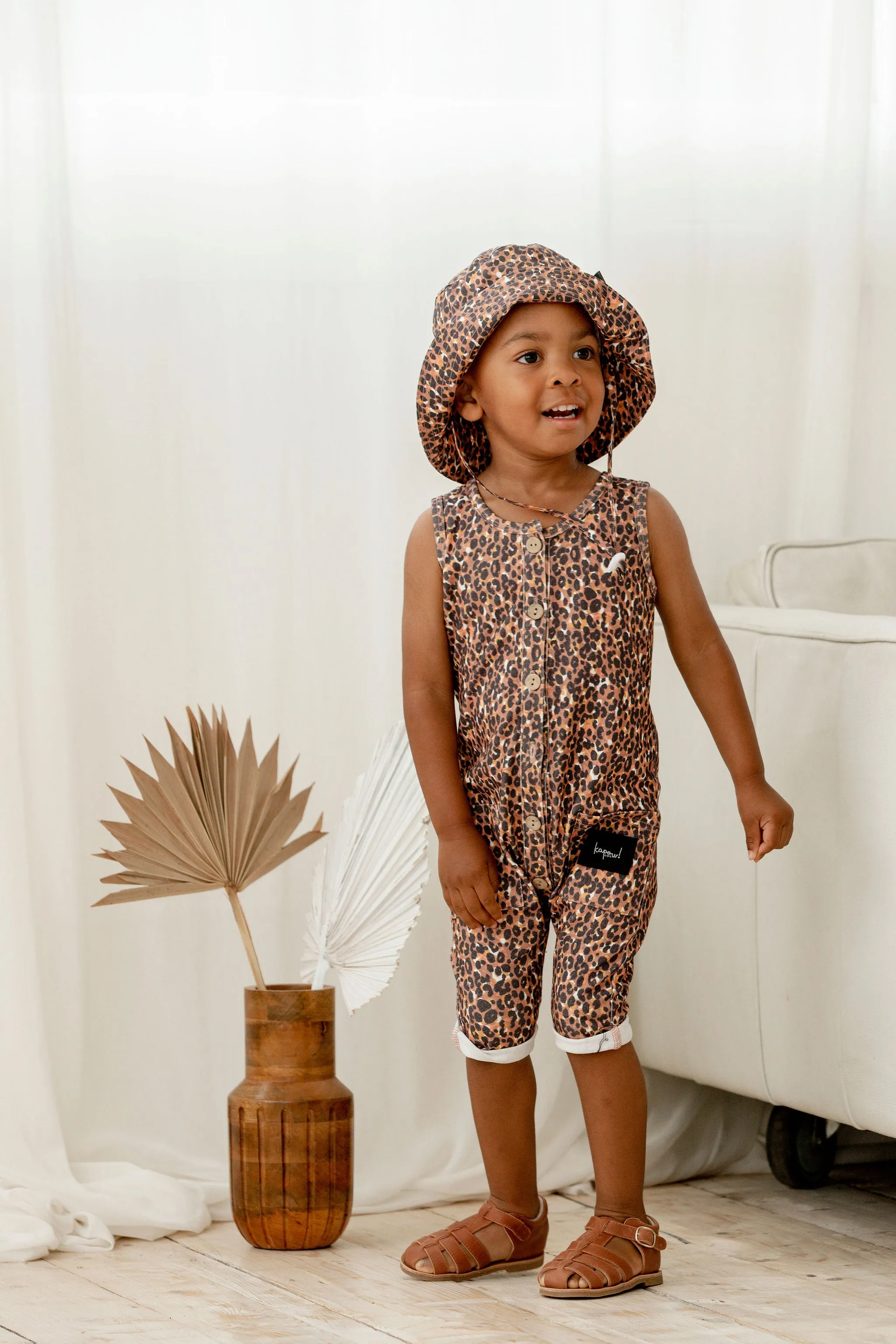 Kapow Kids Feline Long Jumpsuit