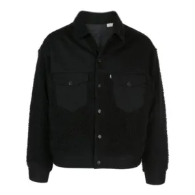 Levi's Men's Jacket Oversized Sherpa Lined Insulated Trucker Denim Jacket 74833