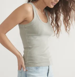 Lexi Rib Sun In Tank - Shadow