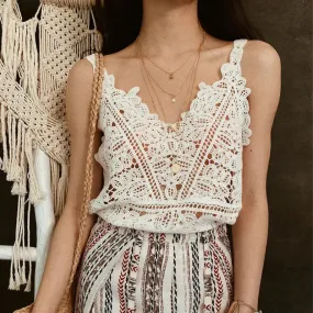 Linden Crochet Vest