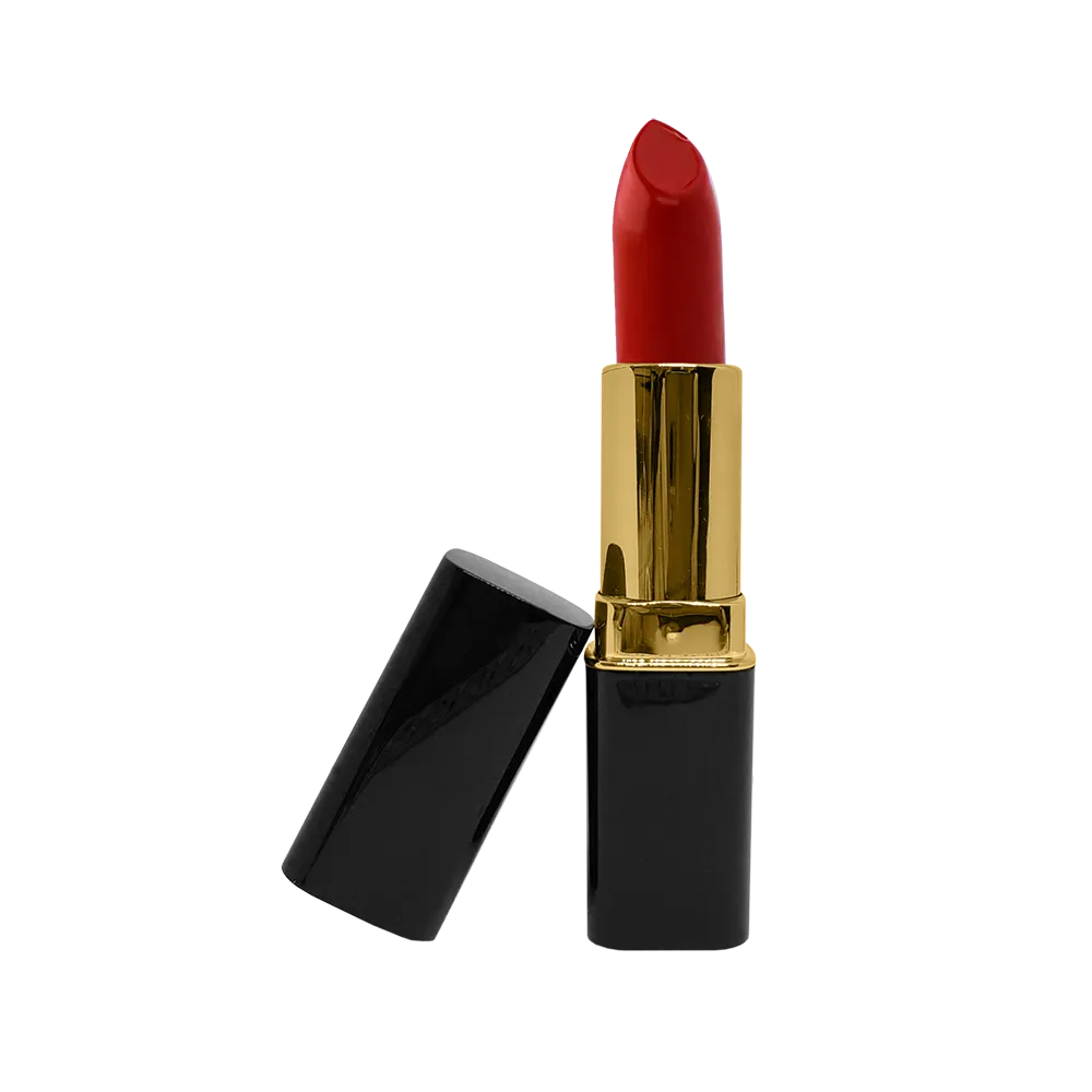 Lipstick 8147 Red Velvet Gold Trim