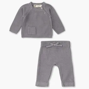 Little Darling Knit Top   Bottom_Grey