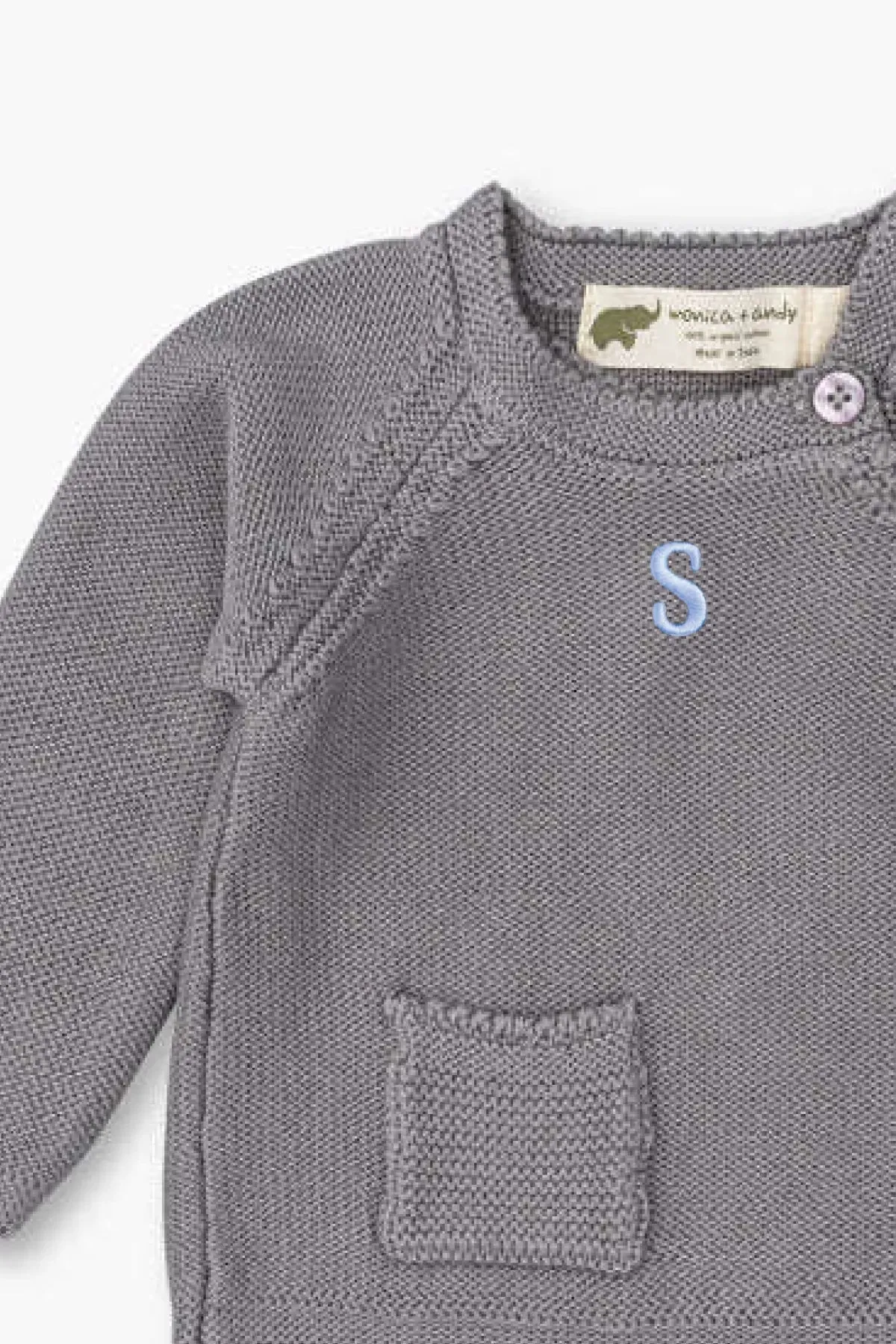 Little Darling Knit Top   Bottom_Grey