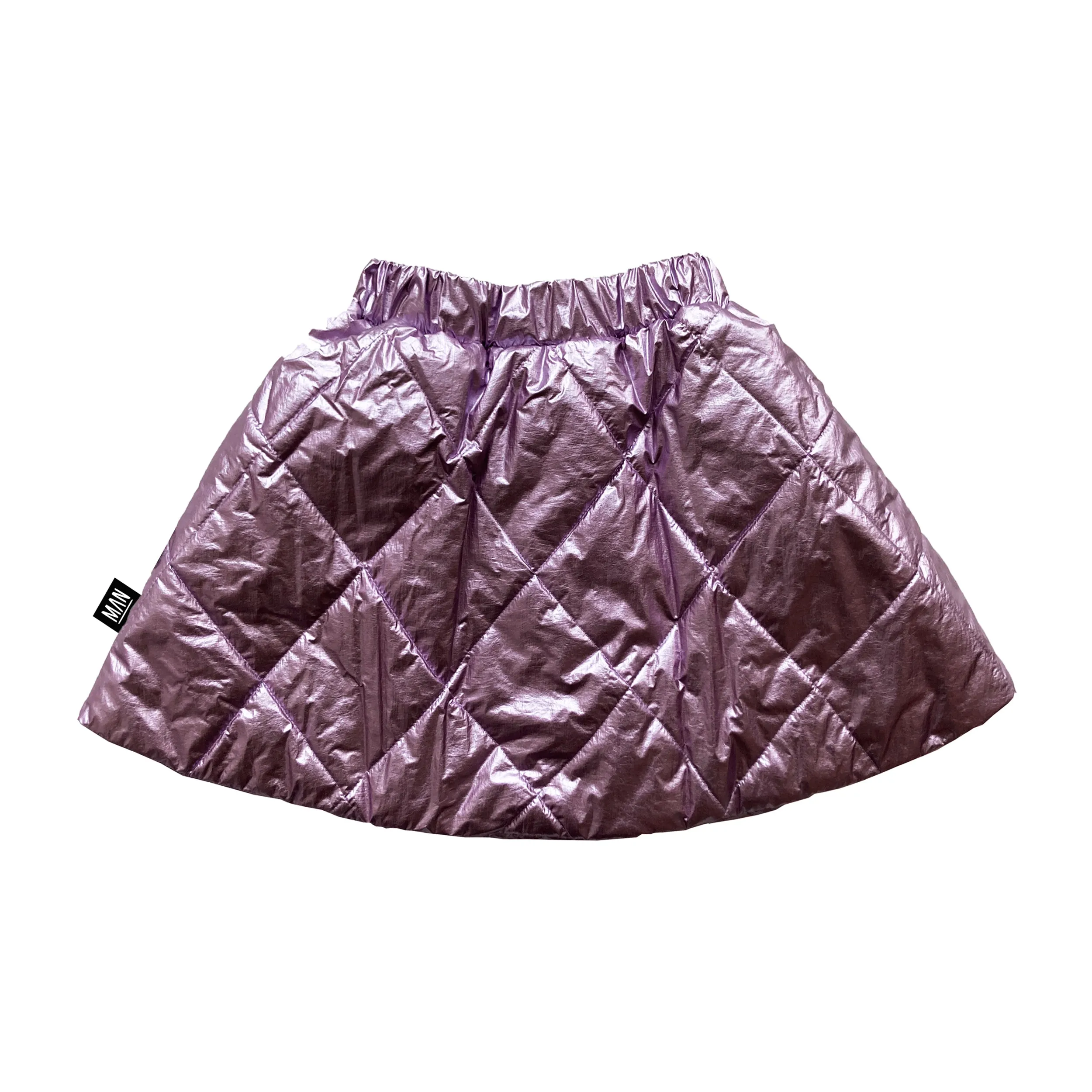 LMH Metallic Lavender Quilted Skirt