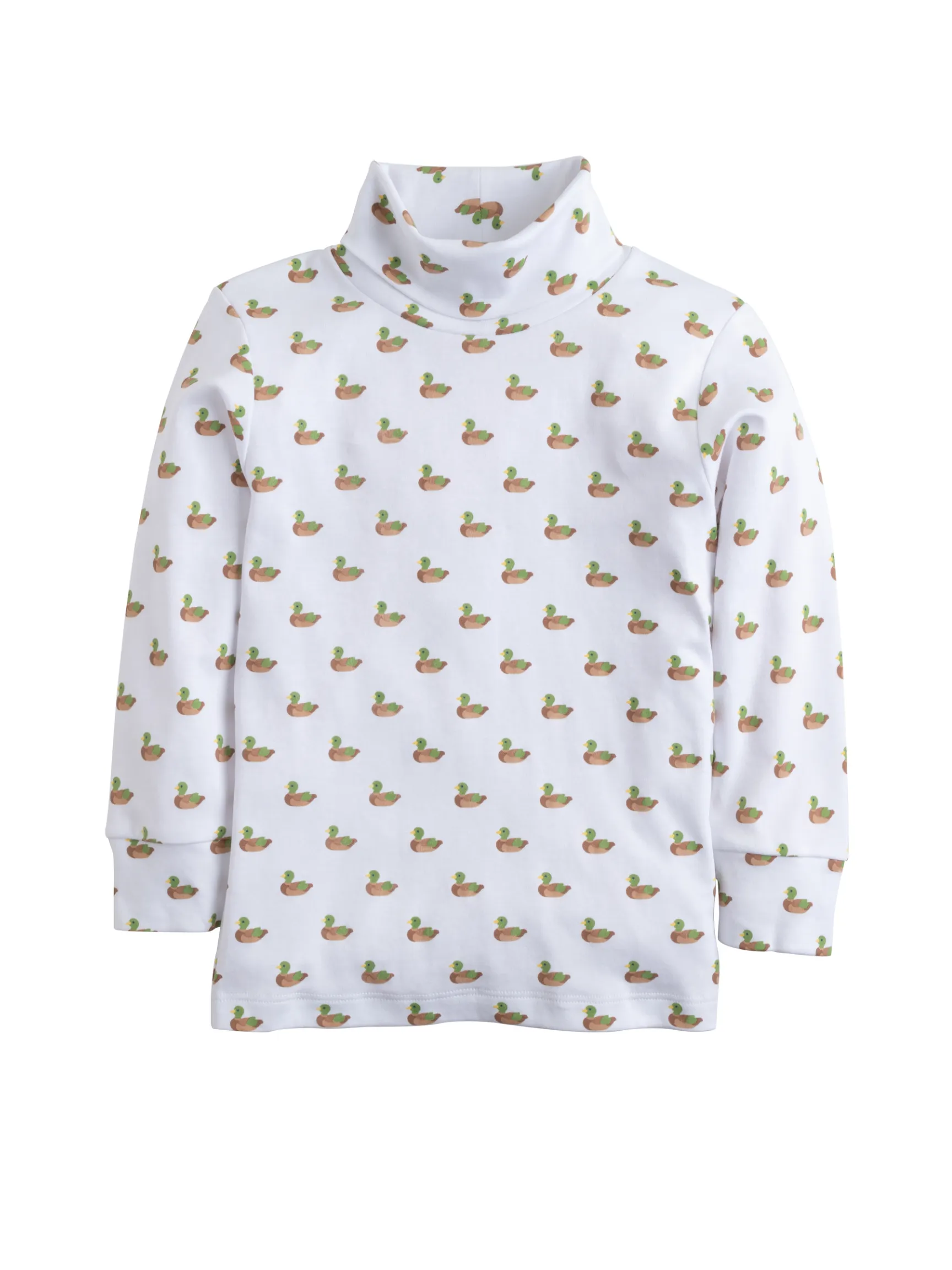 Mallard Printed Turtleneck