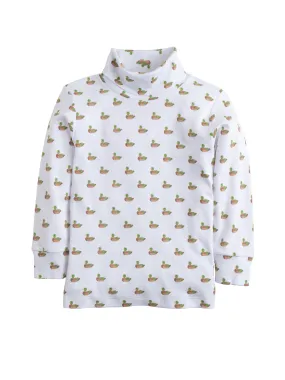Mallard Printed Turtleneck