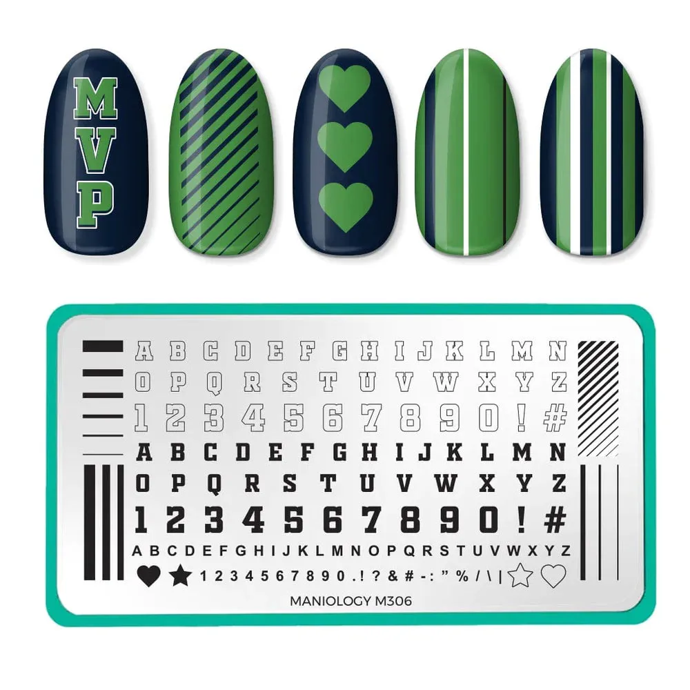 Maniology Stamping Plate | Sports Jersey  - M306