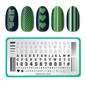 Maniology Stamping Plate | Sports Jersey  - M306