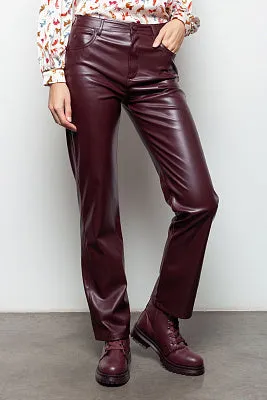 MARELLA - FAUX LEATHER PANT
