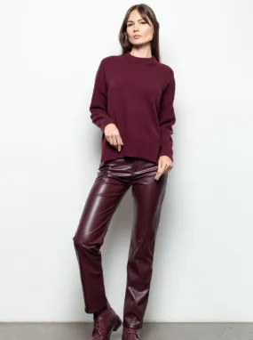 MARELLA - FAUX LEATHER PANT