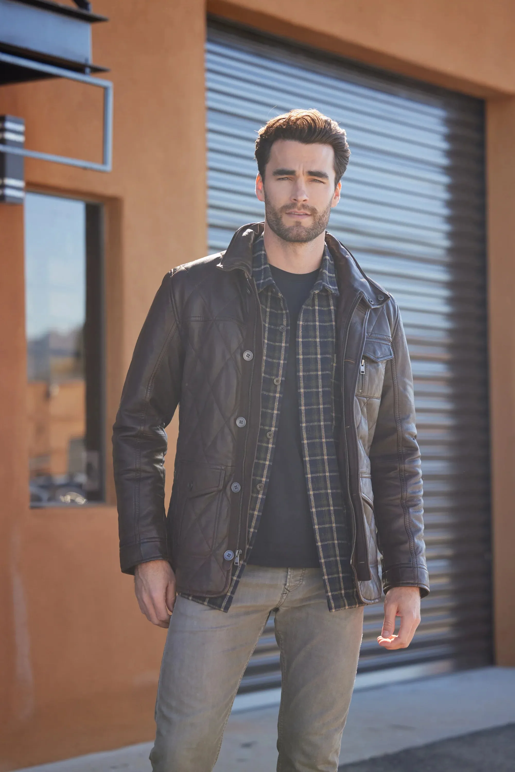 MAURITIUS - KALISDO CF LEATHER JACKET