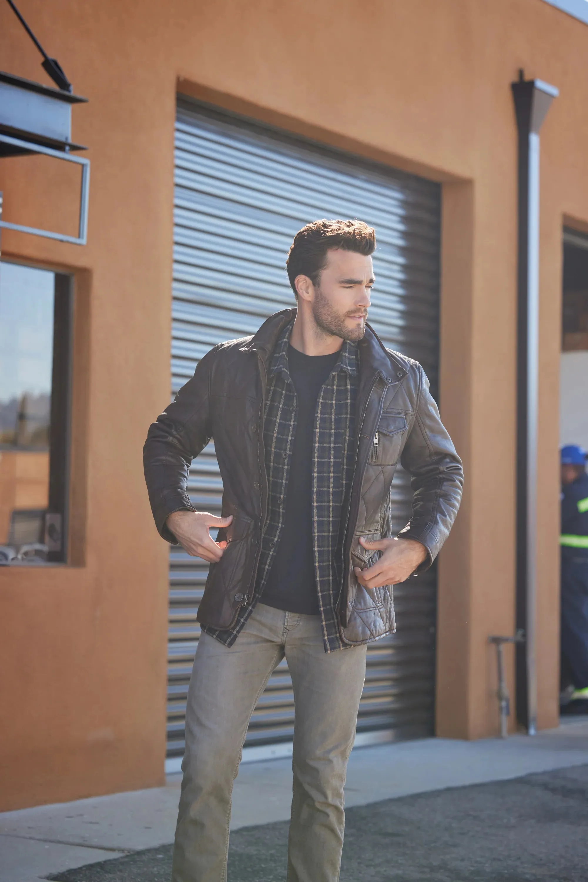 MAURITIUS - KALISDO CF LEATHER JACKET
