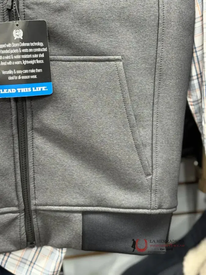 MENS CINCH VEST GRAY