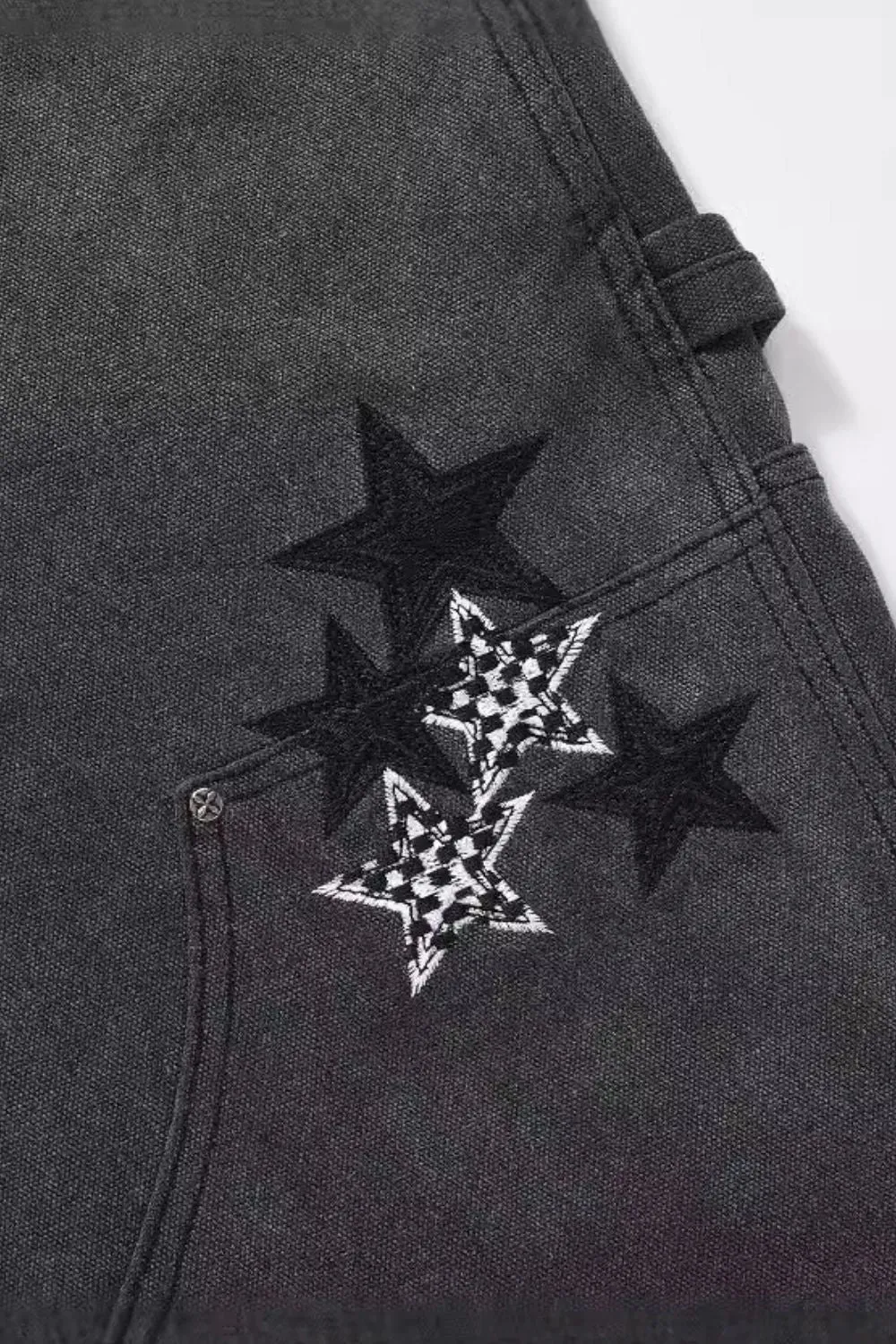 Men's Pocketed Star Jeans
