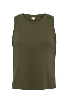 Mikaela Cotton Tank | Ivy Green