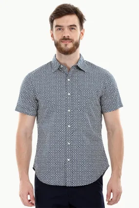 Mini Flower Print Miami Shirt
