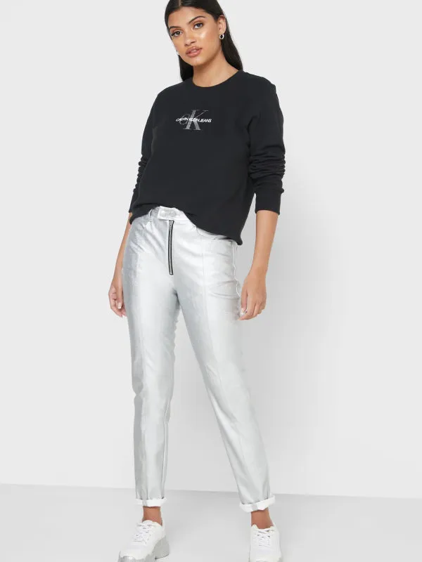 Moto Faux Leather Pant
