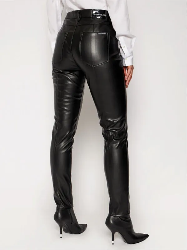 Moto Faux Leather Pant
