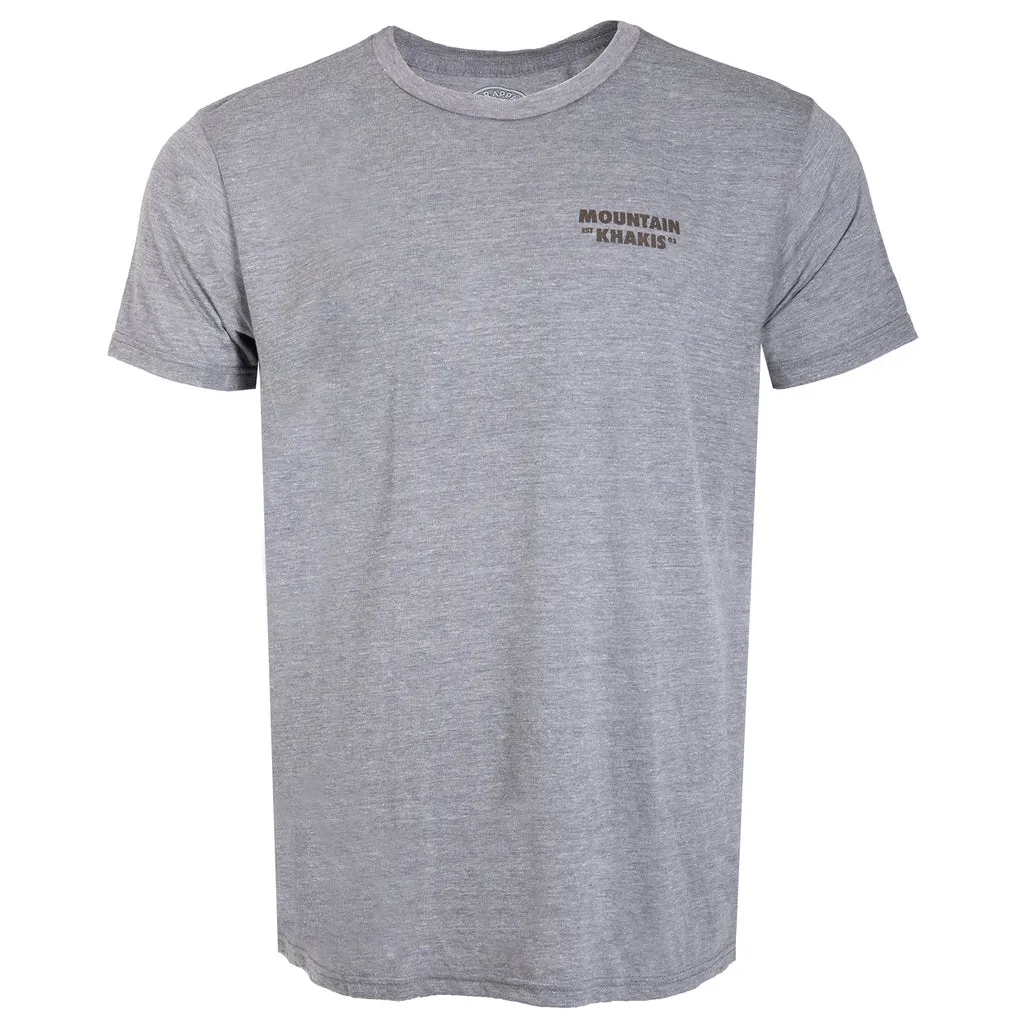 Mountain Khakis - Men's Bison Patch Logo Short Sleeve T-Shirt