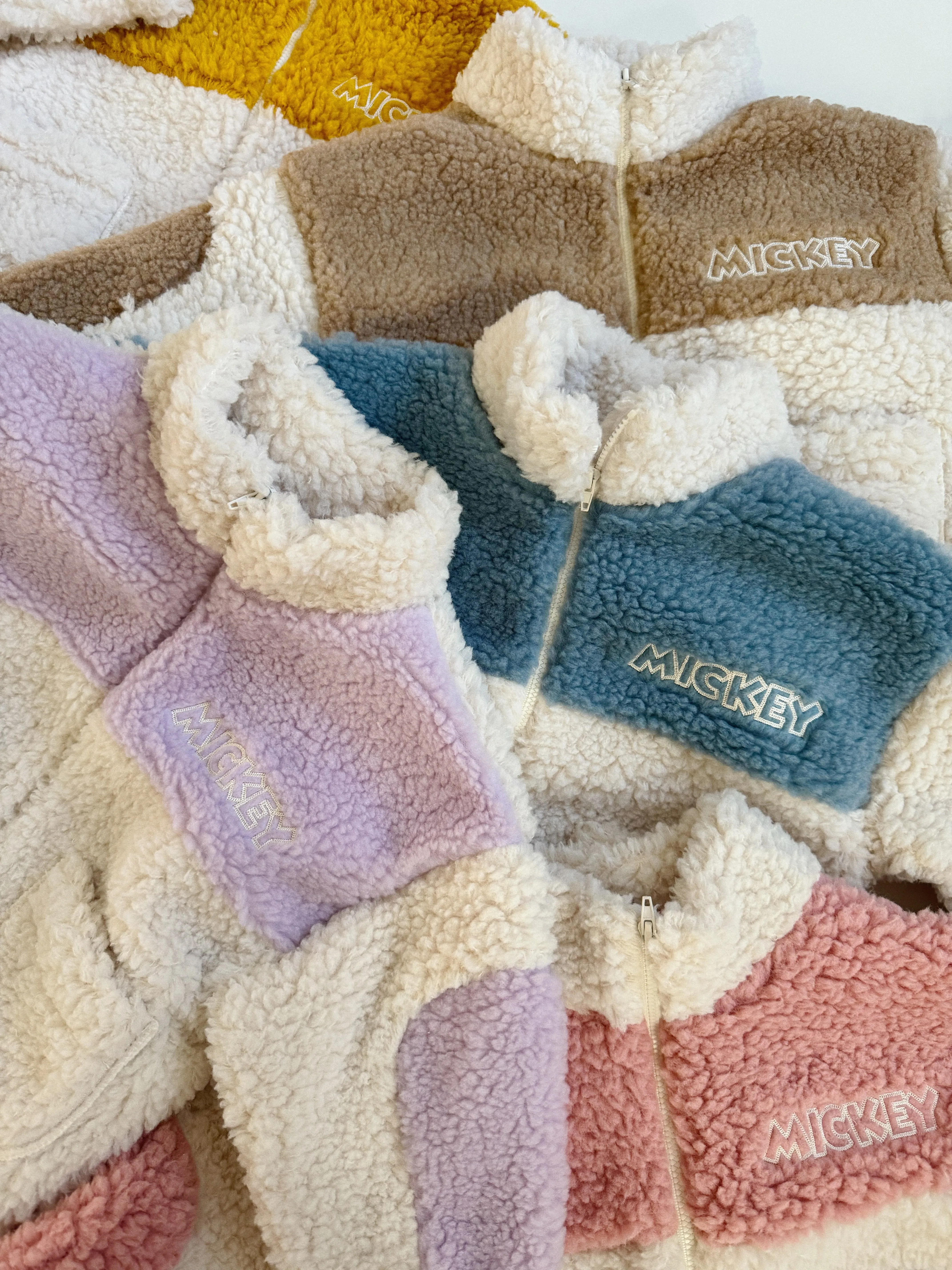 Mouse Sherpa Jacket | Pink