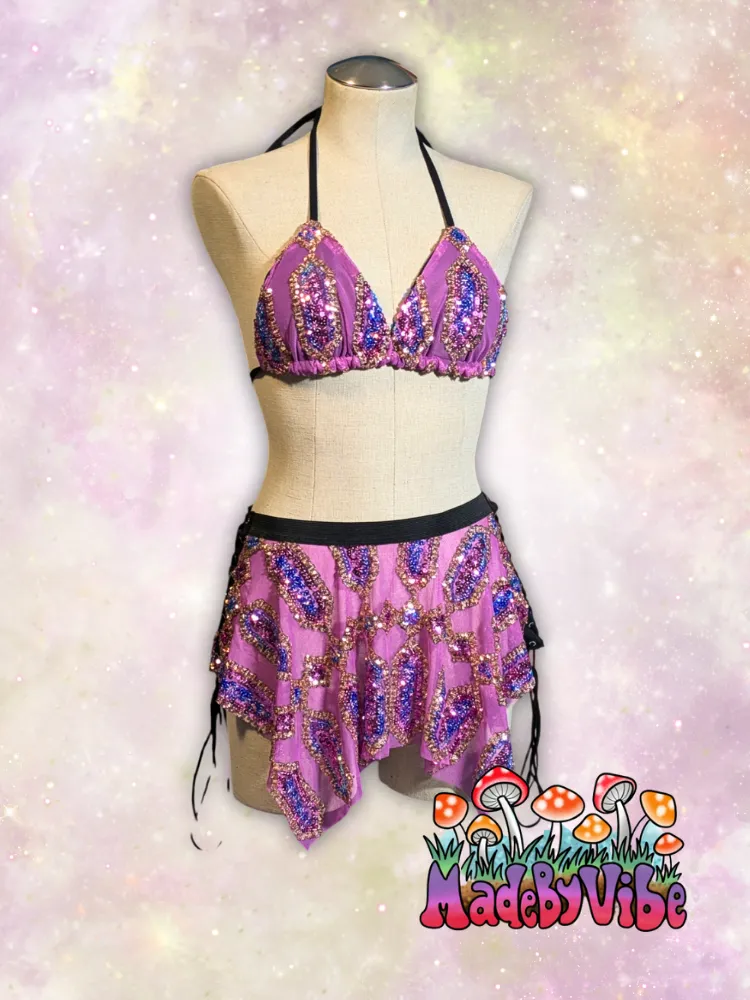 Mystic Amethyst Pixie Skirt - Ready to Ship