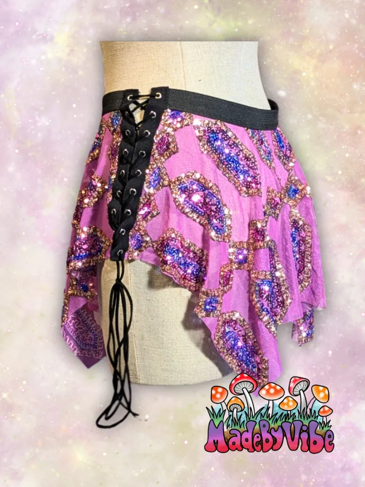 Mystic Amethyst Pixie Skirt - Ready to Ship