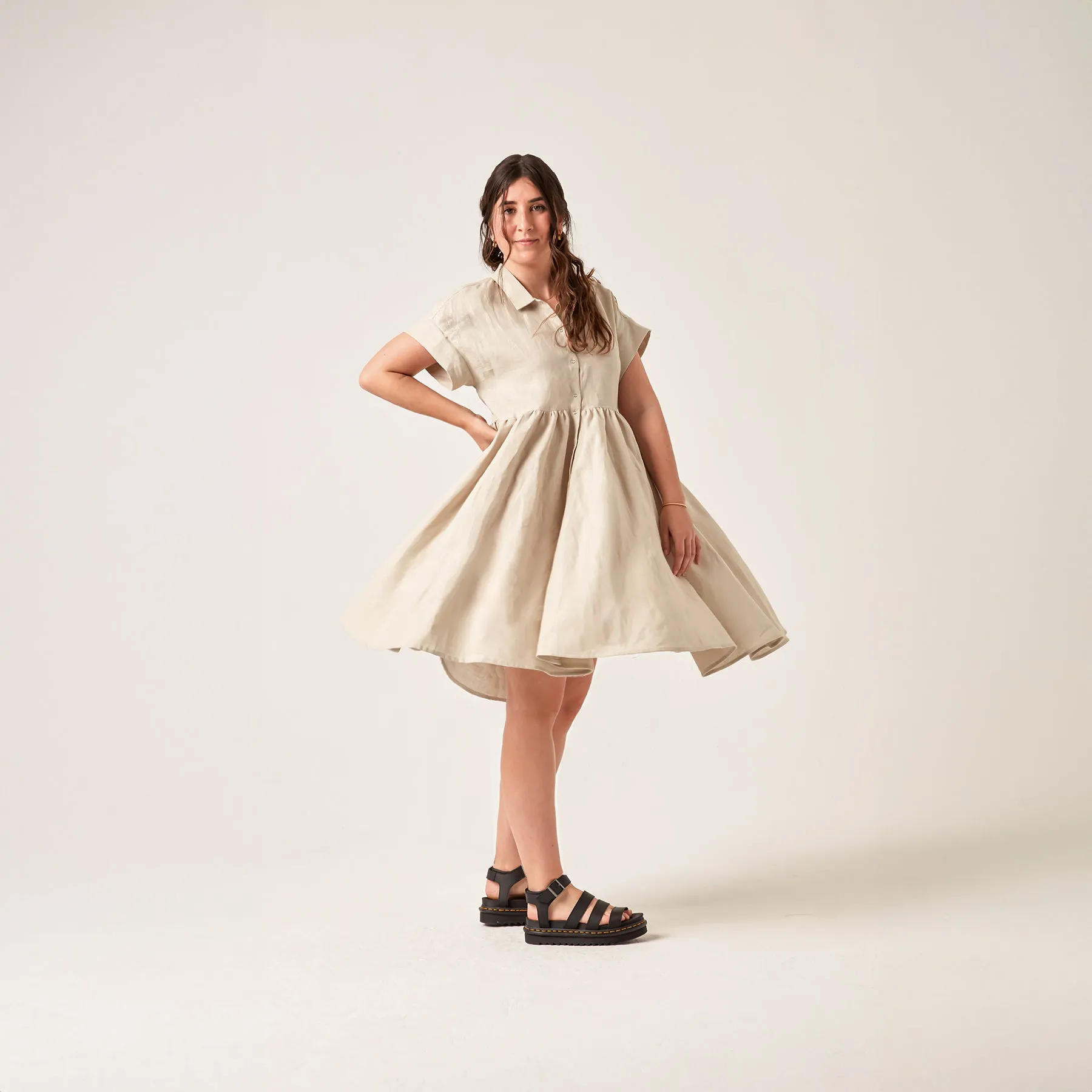 NALA Shirt Dress