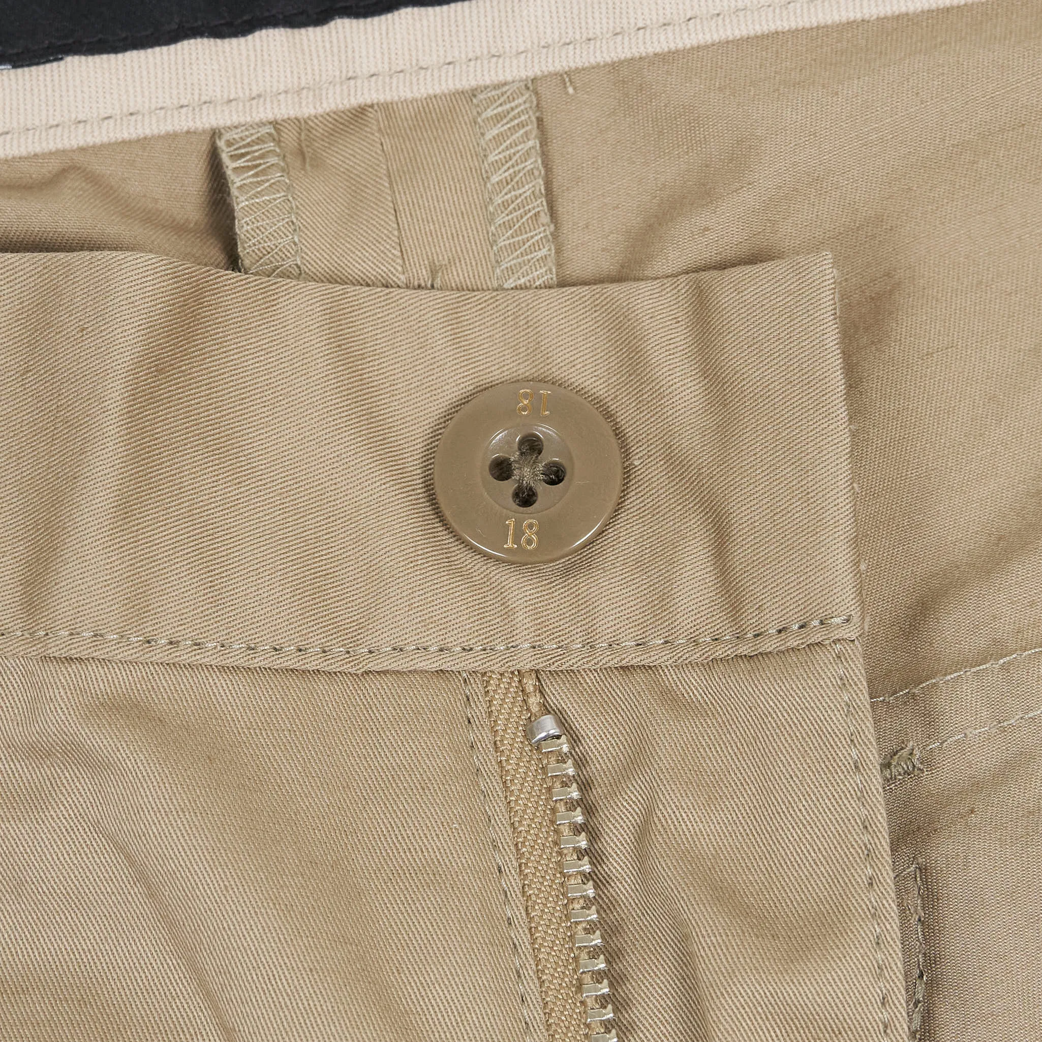 Neighborhood SMG Pleated Bermuda Shorts With Embroidered Pockets