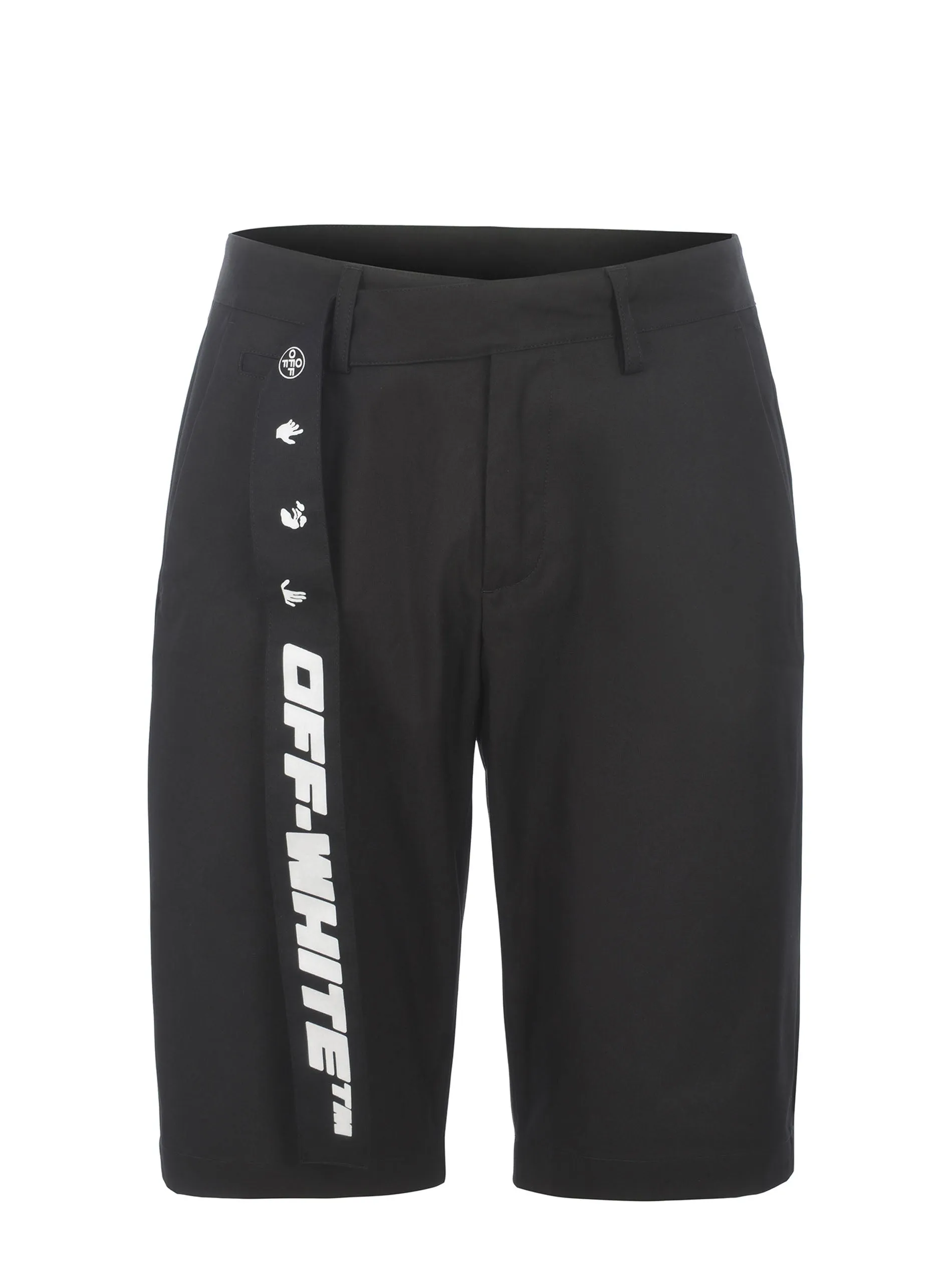 Off-White Black Industrial Chino Shorts