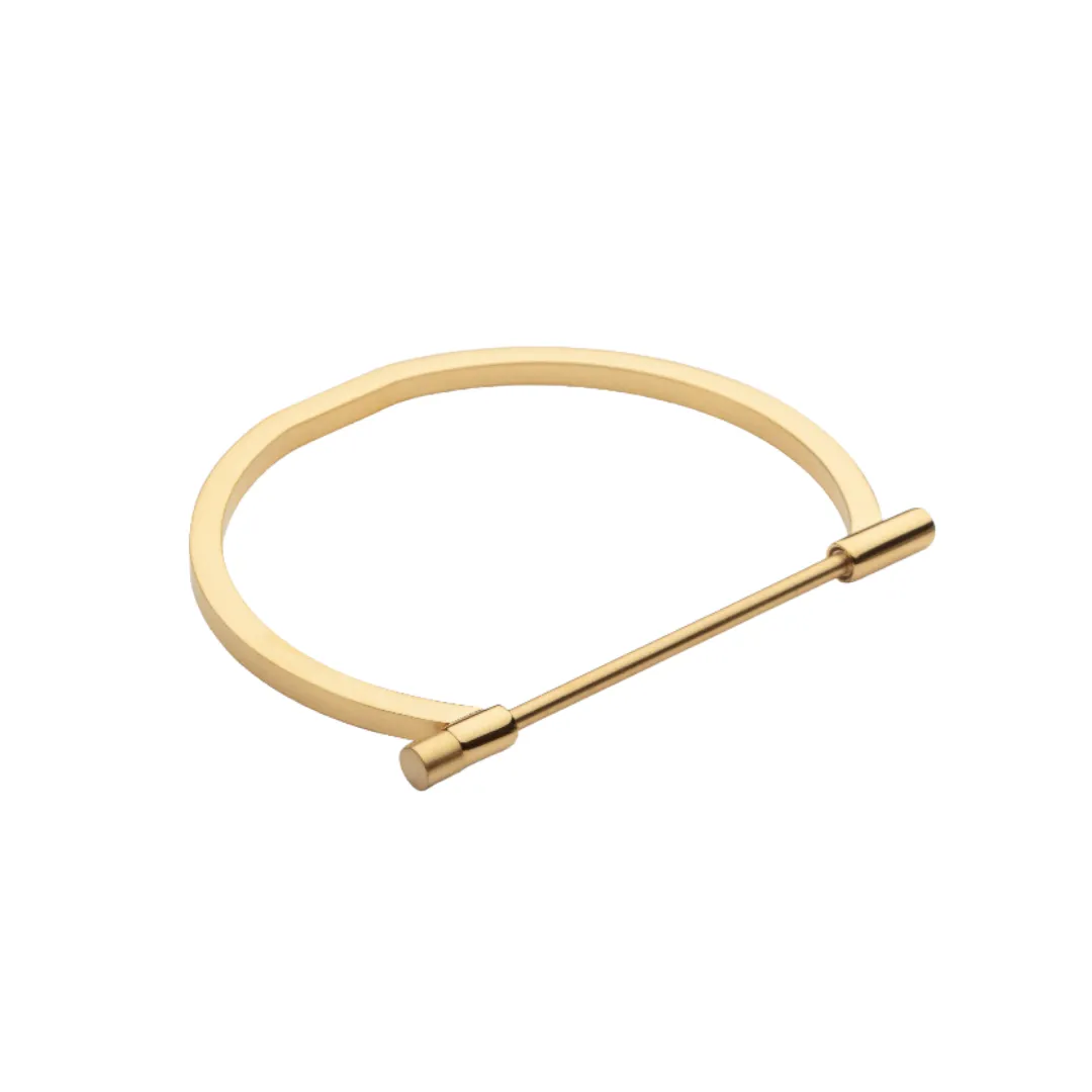 Omega Bangle, Gold-Plated, Small