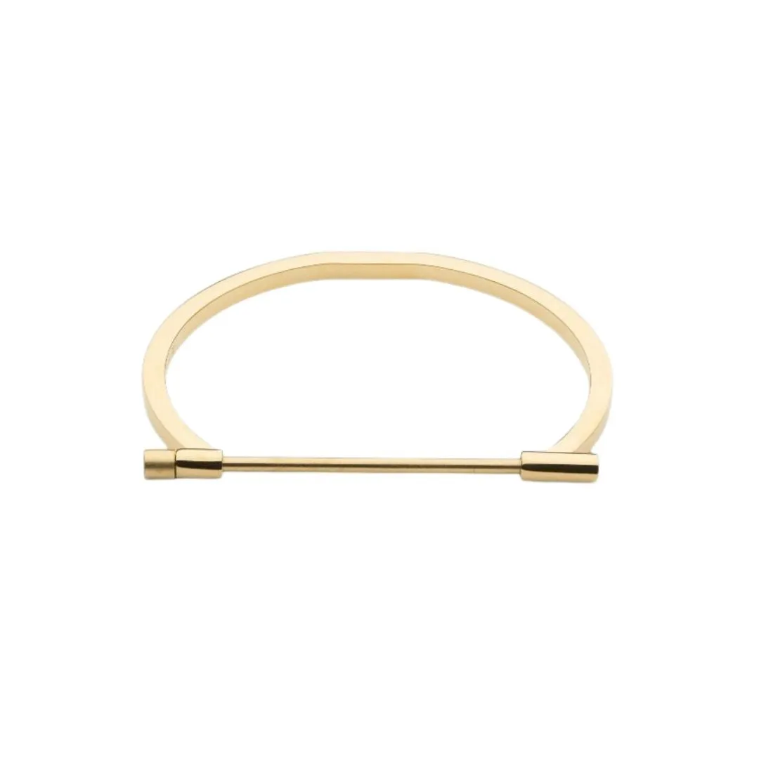Omega Bangle, Gold-Plated, Small