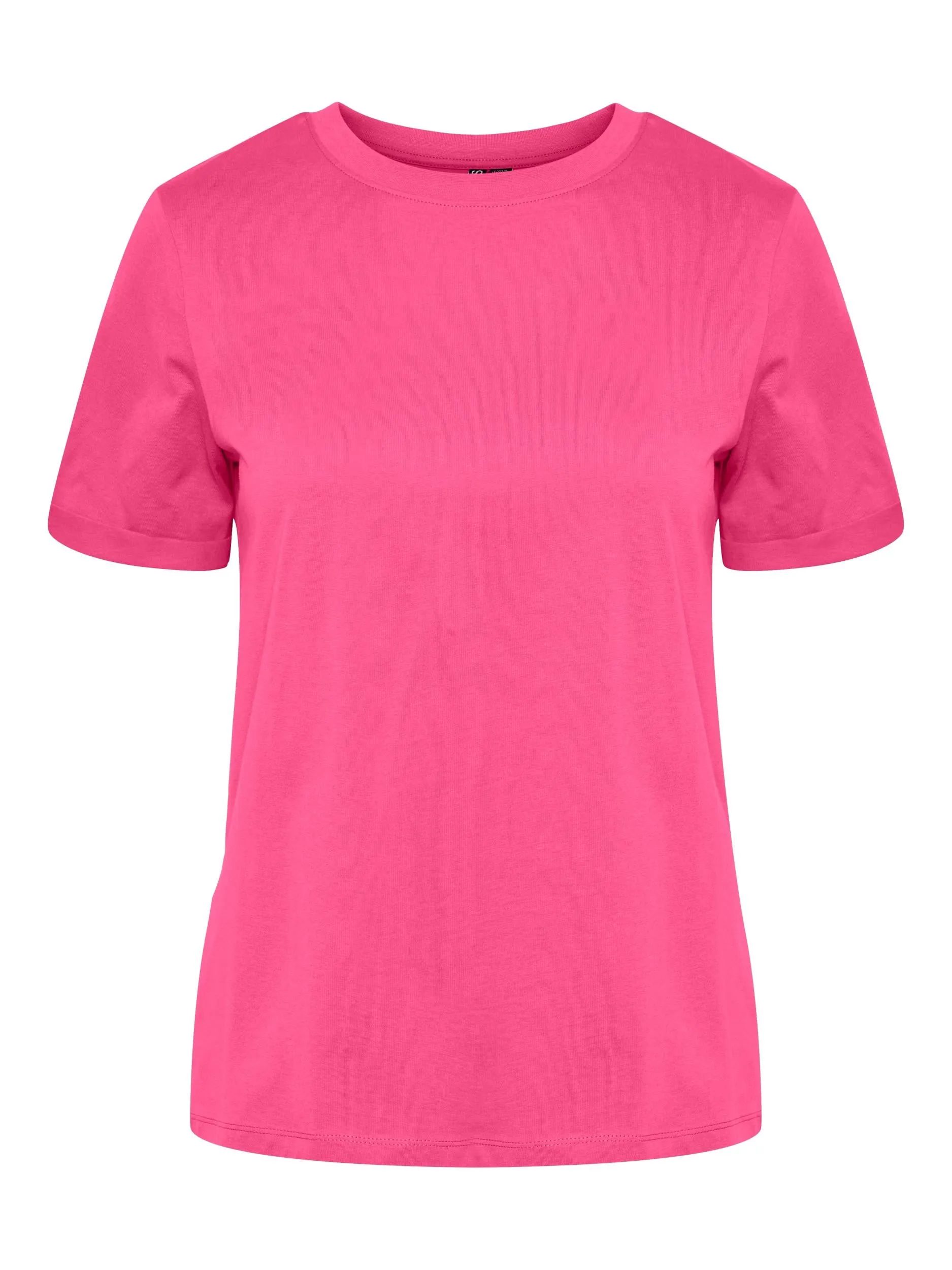 Organic Shocking Pink Cotton T-Shirt
