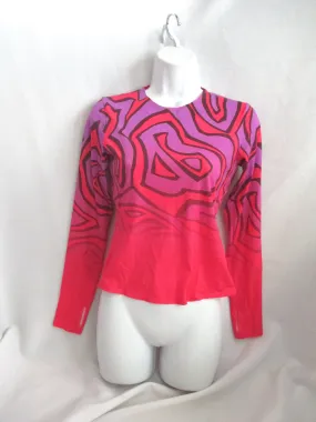 ORLEBAR BROWN   EMILIO PUCCI  GRAPHIC TOP SHIRT S Purple Pink